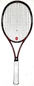 Boris Becker Delta Core London Tour Mid tennis racquet 4 3/8 near mint condition