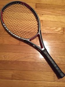 Wilson T4 (Triad) Oversize Tennis Racquet. 4 1/4 Grip 110 Sq. In Head + Free Bag