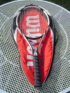 Wilson K Factor (k) Six-Two Tennis Racquet, 4 3/8"