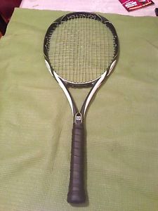 Wilson  K Surge Arophite Blk 100 Sq. In.-Grip:4-1/4-- Good Used Cond.