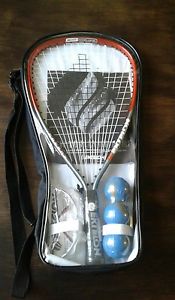 EKTELON Power PK Plus Energy Racquetball Set / Racquet,Balls,Safety Glasses,Case
