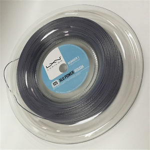 Polyester  LUXILON Alu power RoughTennis String 1.25mm 200m/660ft  SILVER