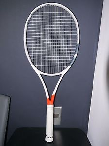 Babolat Pure Strike 98 16x19 Project One7 Plastic on Handle Latest Model 4 3/8