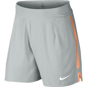 Nike Hombre Federer Nadal Premier Gladiator 7" Pantalones Tenis Gris Mist XXL