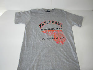 NIKE VINTAGE SHIRT BASKET "YES I CAN", SIZE L