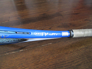 WILSON N CODE N FURY TENNIS RACQUET MIDPLUS 100 SQ IN 4" GRIP 9.3 OZ-ONLY 4 GRIP