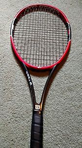 WILSON PRO STAFF RF 97  TENNIS RACQUET 4 1/2 - Used