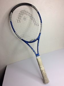 HEAD LIQUIDMETAL FLEXPOINT 4 TENNIS RACQUET OVERSIZE 107 SQ IN 4 1/2" GRIP COVER
