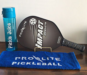 Pro Lite new IMPACT Graphite Pickleball Paddle LAST ONE plus FREE Sports BUNDLE