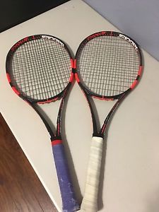 BABOLAT PURE STRIKE TOUR TENNIS RACKET 18x20 (4 3/8) USED