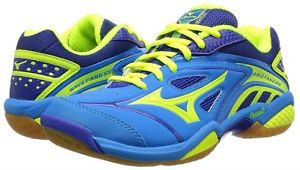 Mizuno JAPAN Badminton Shoes Wave Fang SS Speed Style 71GA151045 Blue