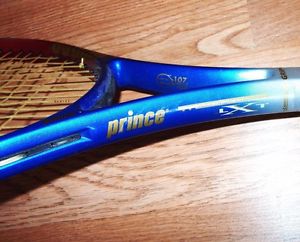 Prince Catalyst 107 Extra Length LXT Oversize Tennis Racket Vtg Racquet 4 1/4