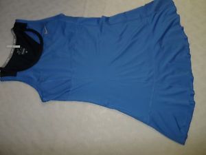 Nike Flouncy Knit Dress 523360-402 Blue Navy Size L