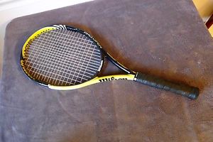 Wilson BLX Pro Open 100 Sq/In 4 1/2 Tennis Racquet w/ Case - Great Shape!!