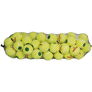 TOURNA PRESSURIZED GREEN DOT TENNIS BALLS-60-PACK