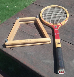 Wilson Stan Smith Capri Wooden VTG Tennis Racquet  1970's