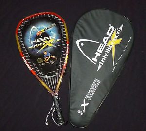 Head Intelligence Intellifiber Racquetball Racquet ix 220 with Cover #6221