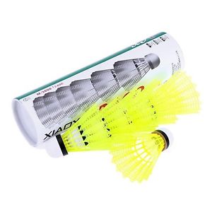 VIPASNAM-6 Pcs Nylon Feather Ball Game Shuttlecocks Badminton Outdoor Sports ...