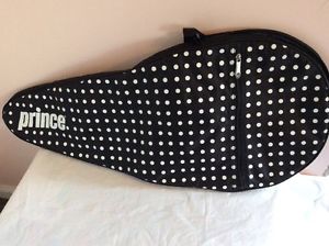 Prince Tennis Single Racquet Bag Maria Sharapova Black with White Polka Dots