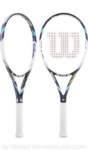 New Wilson Juice 100L tennis racquet,unstrung, original frame in 4 3/8 grip size