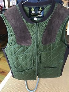 #80 Barbour Mens Quilted Waste Coat Size Large