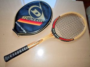 Vintage Dunlop Maxply McEnroe Wood Tennis Racket Very Nice