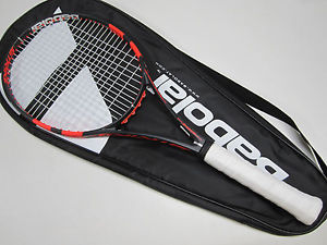 2015 BABOLAT PURE STRIKE (16X19) TENNIS RACQUET (4 3/8) AUTHORIZED DEALER DEMO!