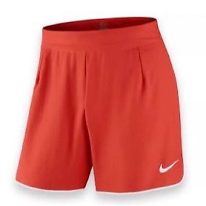 Nike Court Gladiator Premier 7" Men's Tennis Shorts, Large, Red/White, 729399
