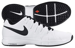 Mens Nike Zoom Vapor 9.5 Tour (M) White/Black/Black Size 10