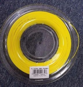Prince Tour XC Xtra Control 17L Gauge 1.22mm Reel 660' 200m Tennis String YELLOW
