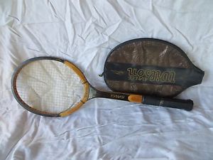Vintage Wilson Advantage Light Strata Bow Tennis Racquet With Case