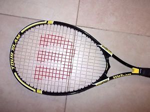Wilson Tour Slam Tennis Racquet Rare Racket StopShock Grip Frame Stabilize 4 3/8