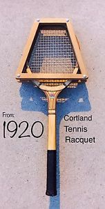 1920's Cortland Tennis Racquet