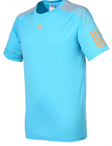 Adidas Barricade camiseta de adolescente turquesa BJ8228