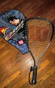 Wilson Racquetball Racket with Matching Case Cliff Swain Titanium Ripper