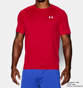 Under Armour Tech Shortsleeve Camiseta De Hombre Rojo 1228539-600
