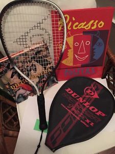 Dunlop Power Flex Aerodynamic Alloy Squash Raquets w/ Covers Power Flex XL