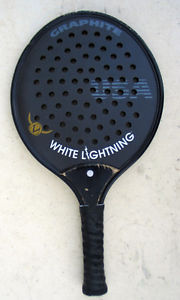 VIKING White Lightning Paddleball Platform Tennis Paddle/ Viking Athletics