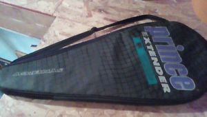 PRINCE SYNERGY EXTENDER TENNIS RACQUET #2 has 4 1/4 grip comes w/ BAG and more