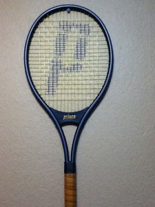 Prince Precision Graphite 110 OVERSIZE 1983 Tennis Racquet STRUNG 4-1/4 FREESHIP