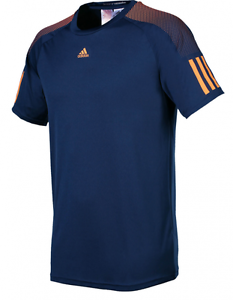 Adidas Barricade camiseta de adolescente azul BJ8229