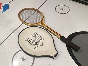 Slazenger Challenge Tennis Racket Wood Light Made in England 4 1/2 Canadian Ash