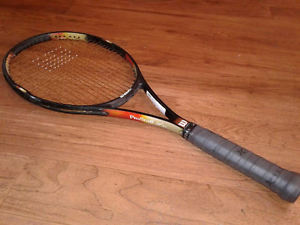 Wilson Pro Staff Classic 6.1 Mid Plus 95 Tennis Racket/Racquet 4 1/2 + NEW WRAP
