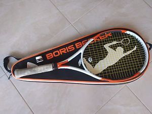 Boris Becker Pro DNX model Tennis Racquet Racket w/ Carrying Case + New Grip