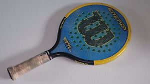 WILSON Energy True Grit Paddleball Platform Tennis Paddle/Racquet 4 1/2 L4 APTA