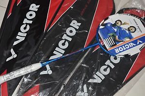 New Victor Brave Sword 12 Badminton Racket with Free String, High End Racket