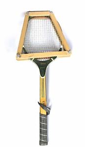 2 Tennis Rackets Wooden Vtg Retro Racquet Penn Bantam Nice Condition Decor
