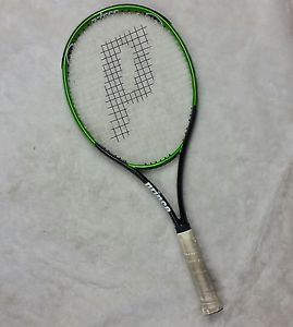 Prince TT AIR O BEAST 110 OVERSIZE Tennis Racket STRUNG 4-1/4" Green good string