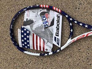 babolat pure aero VS stars and stripes, newest model, 3/8, free shipping