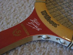 VINTAGE WILSON TENNIS RACQUET BUTCH BUCHOLZ AUTOGRAPH